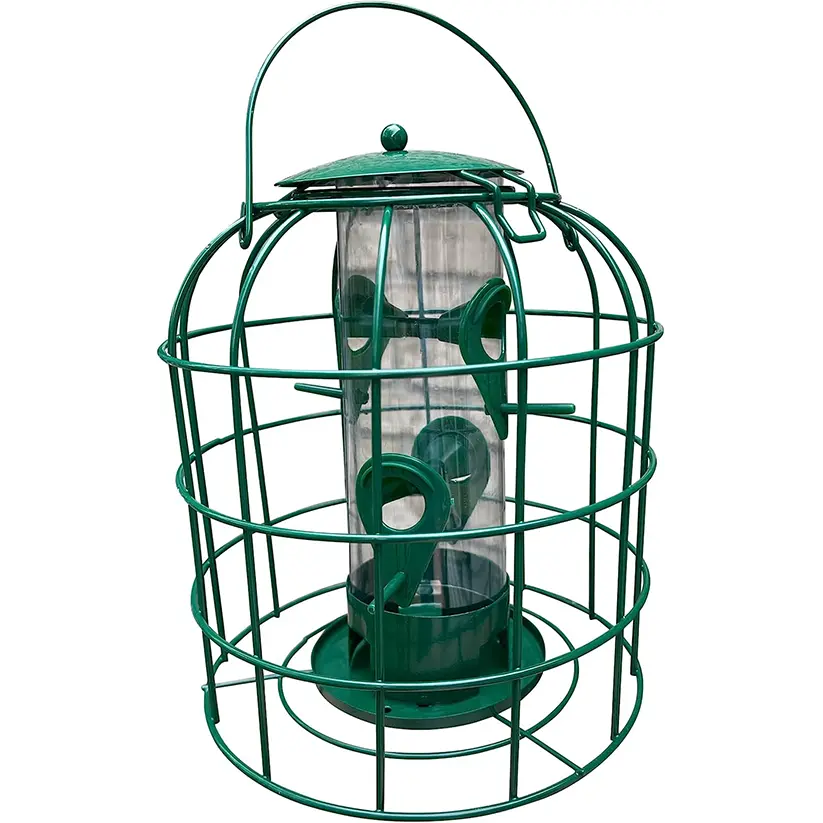 Squirrel Resistant Mesh Tube Bird Feeder Garden Guru