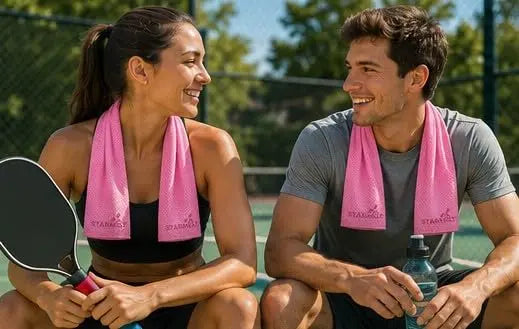 Sunneday Cooling Towel | Green | Pink | Blue | Sports & Fitness | Gardening | Outdoor Work Sunneday