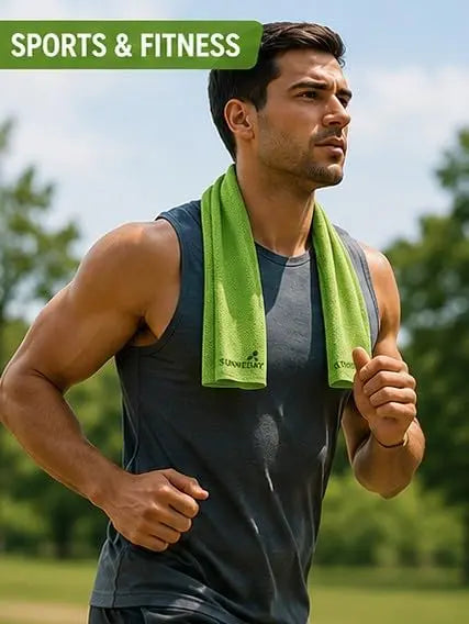 Sunneday Cooling Towel | Green | Pink | Blue | Sports & Fitness | Gardening | Outdoor Work Sunneday