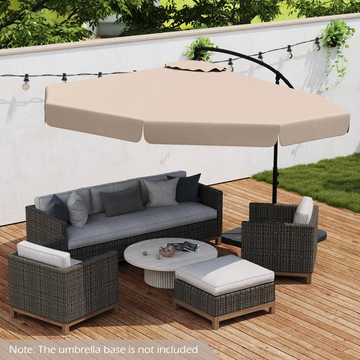10 ft outdoor patio cantilever offset umbrella Feet with Cover Tilt Adjustment and – Sunneday LLC Choose from available vibrant Color:Envy Bandit XXR helmet Bent Butt