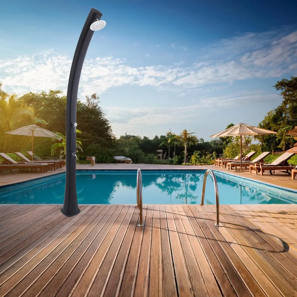 Sunneday Outdoor Solar Showers | Multiple Styles | Solar-Heated | Pool, Beach & Backyard - Sunneday LLC