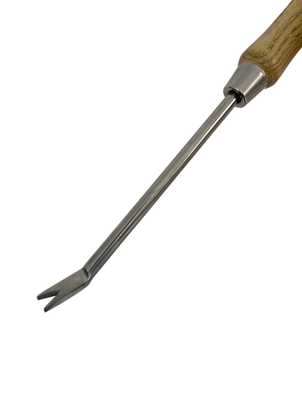 Stainless Steel Garden Dandelion Weeder (classic wood handle) Garden Guru