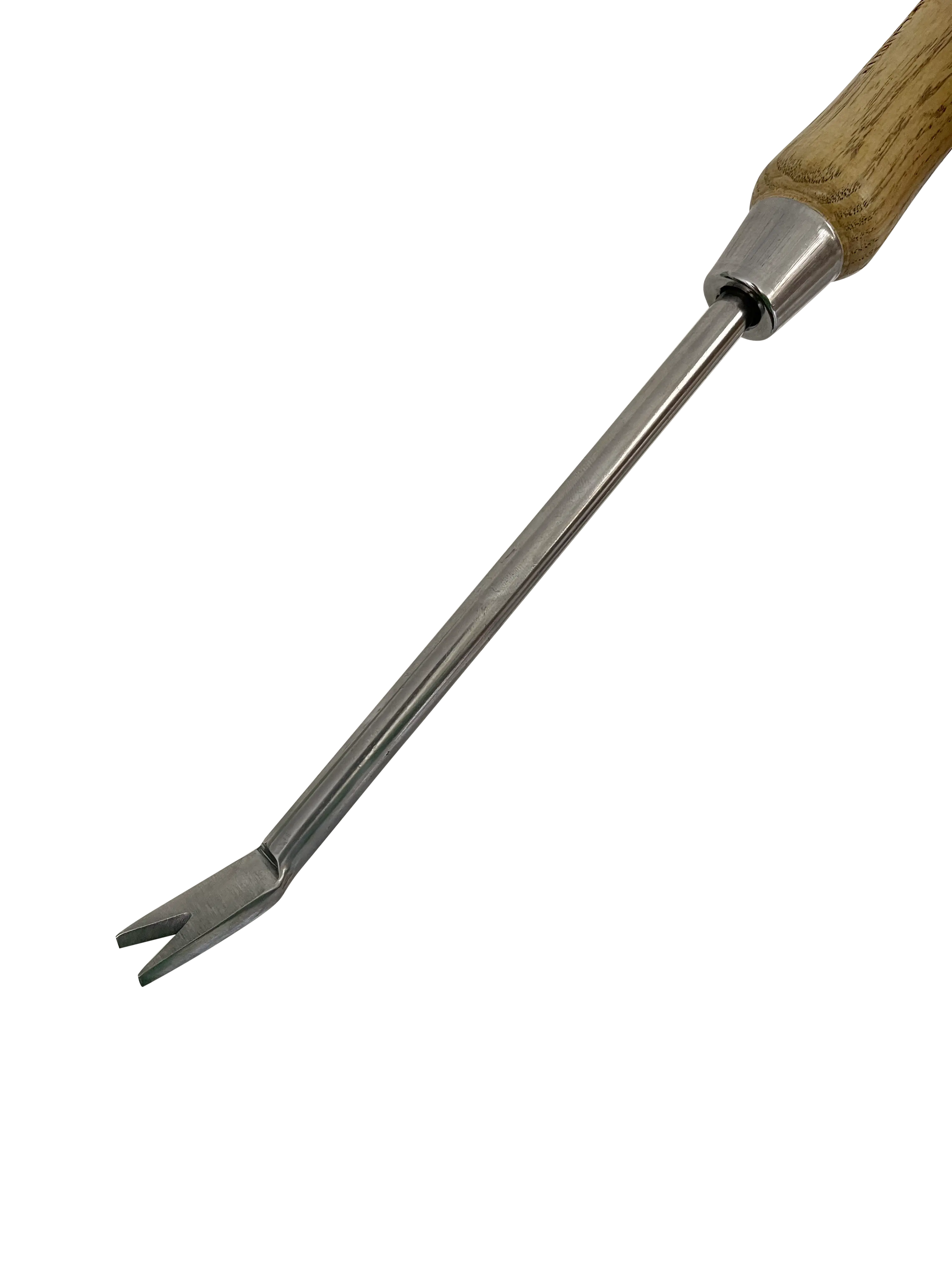 Stainless Steel Garden Dandelion Weeder (classic wood handle) Garden Guru