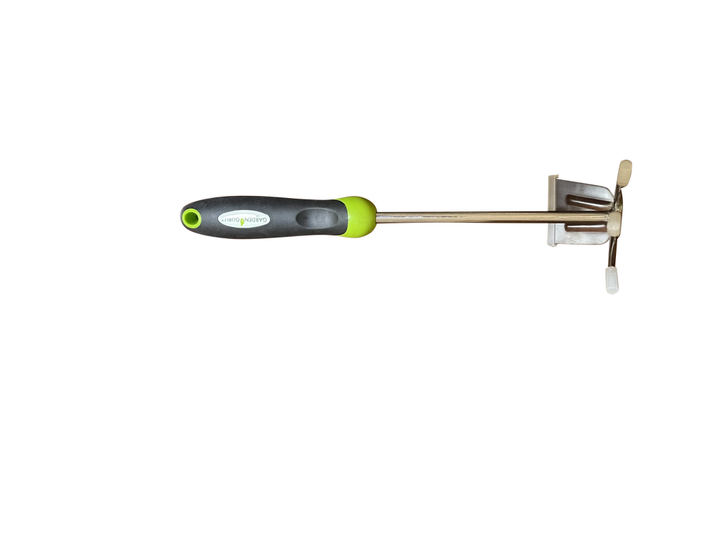 2-in-1 Garden Cultivator Rake Hoe Tiller Tool Garden Guru