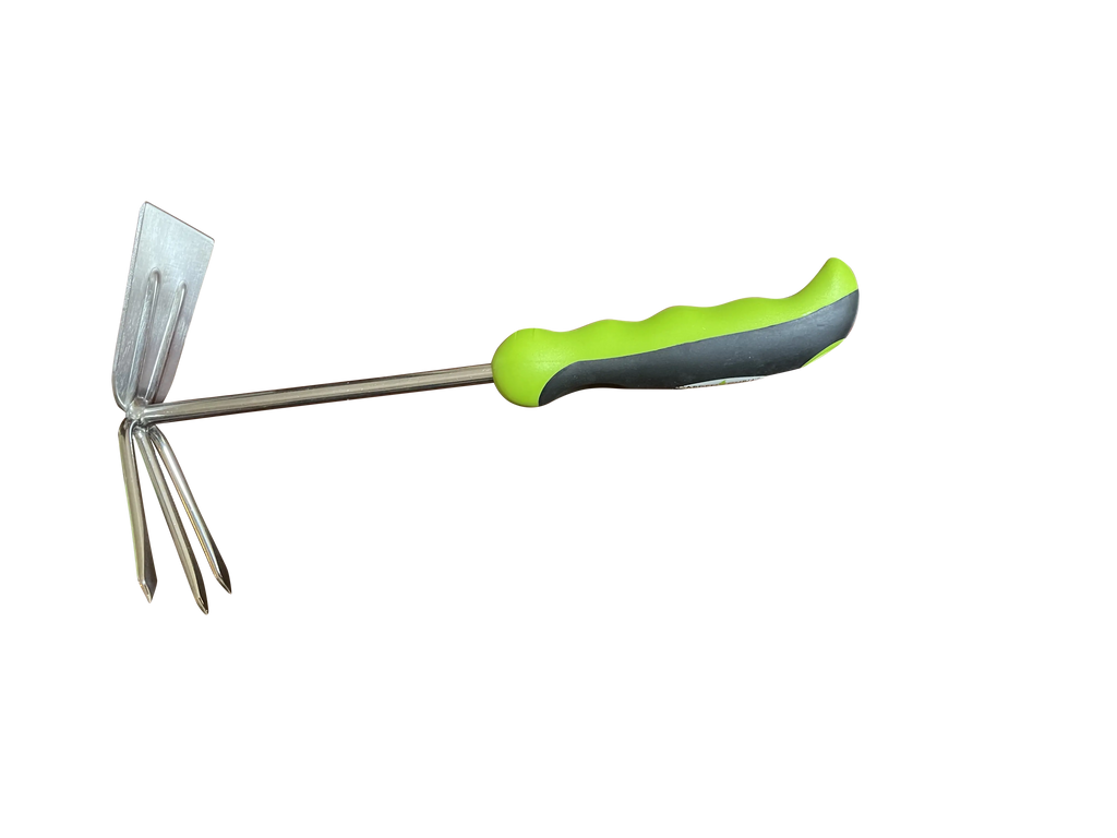 2-in-1 Garden Cultivator Rake Hoe Tiller Tool Garden Guru