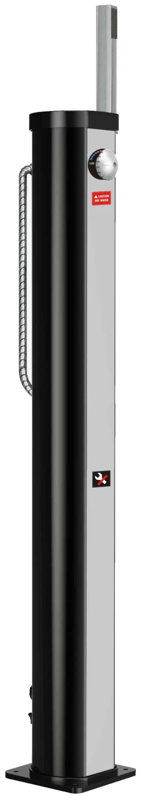Sunneday SSD18HS Outdoor Solar Shower | 5 Gallon | Dark Solar-Heated | Camping, RV & Yard | Black/Silver - Sunneday LLC