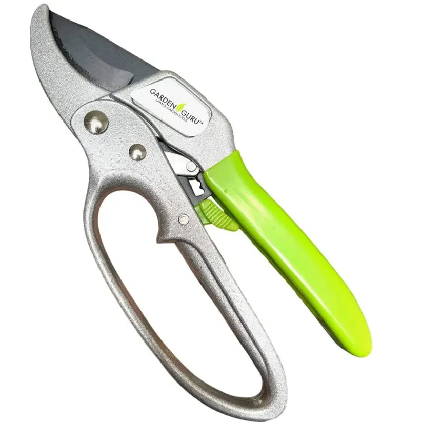 Ratchet Garden Pruning Shears Clippers Garden Guru