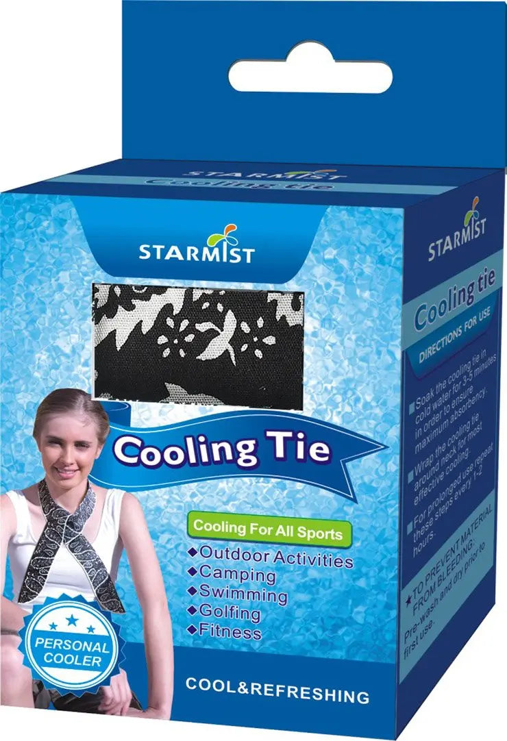 Sunneday Cooling Tie in White | Red | Blue | Black | Sports & Fitness | Gardening | Outdoor Work Sunneday