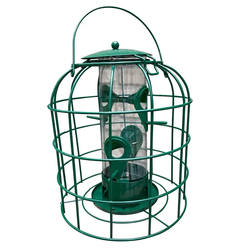 Squirrel Resistant Tube Bird Feeder Garden Guru