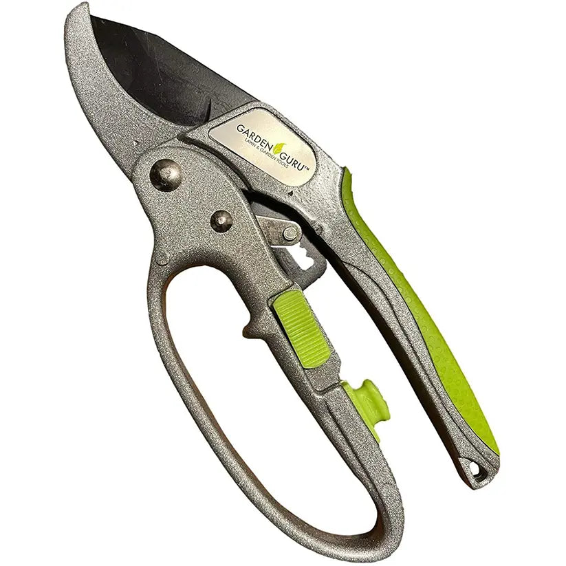 Ratchet Garden Pruning Shears Clippers Deluxe Garden Guru