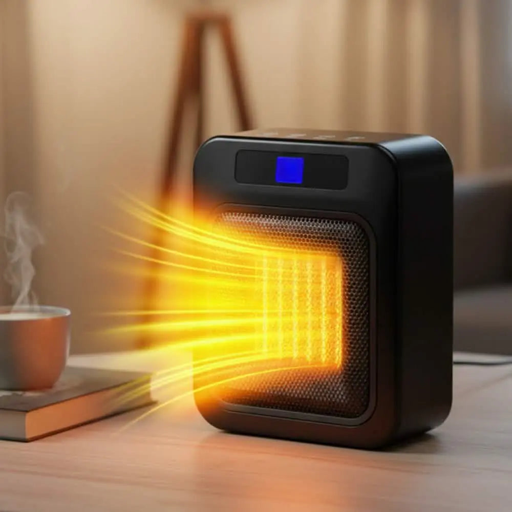 Space Heater for Indoor Use – 1500W Ceramic with Remote & Timer DailySale