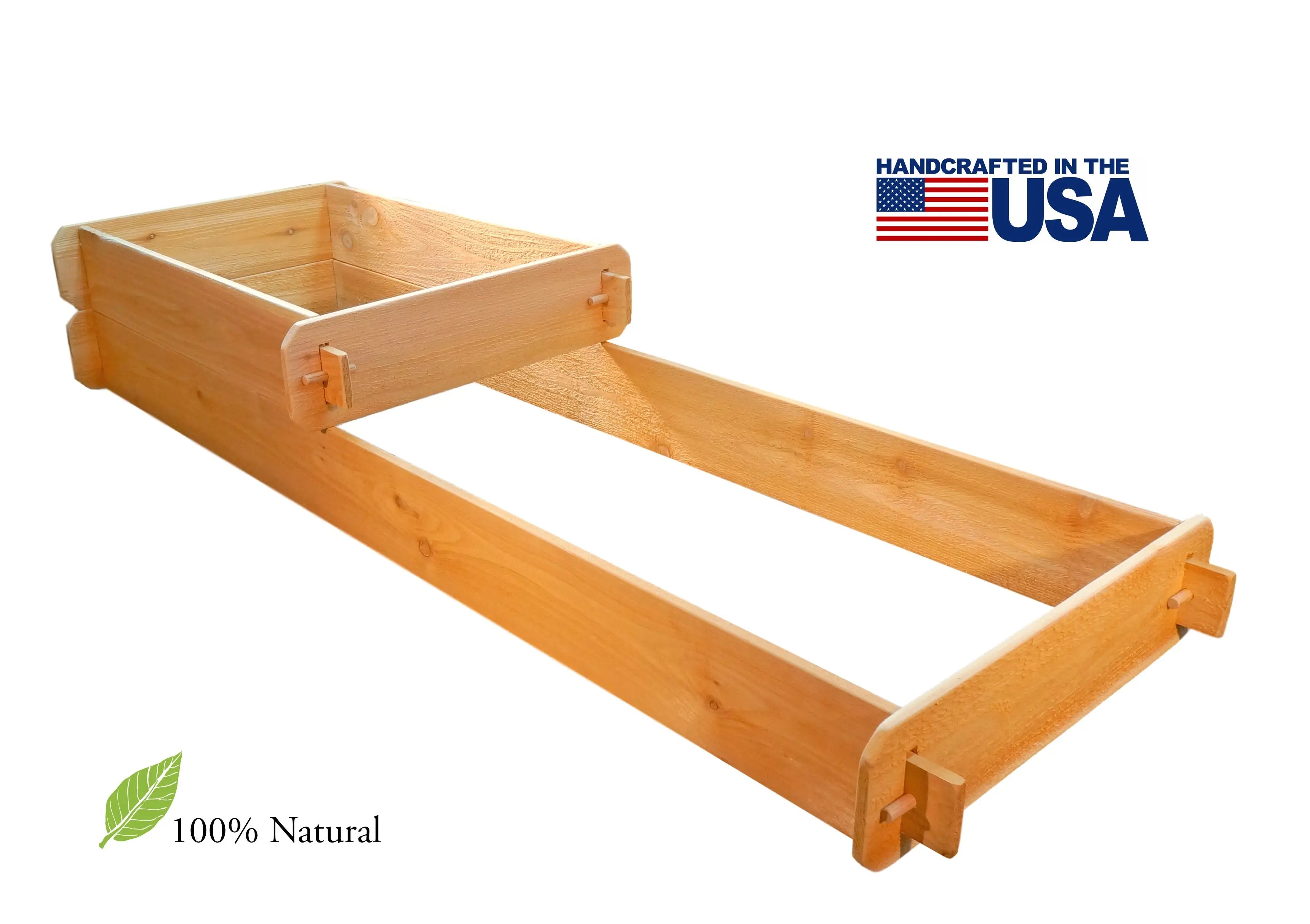 Timberlane Gardens Raised Garden Bed Kit 2 Tiered (2x3 2x6) Select Cedar Timberlane Gardens