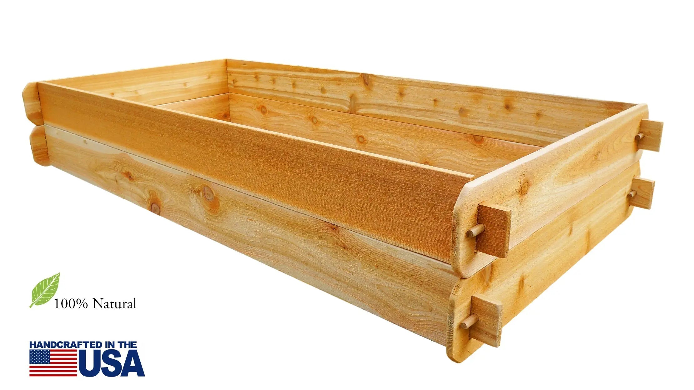 Timberlane Gardens Raised Garden Bed Kit Set (Two 3x6) Select Cedar Timberlane Gardens