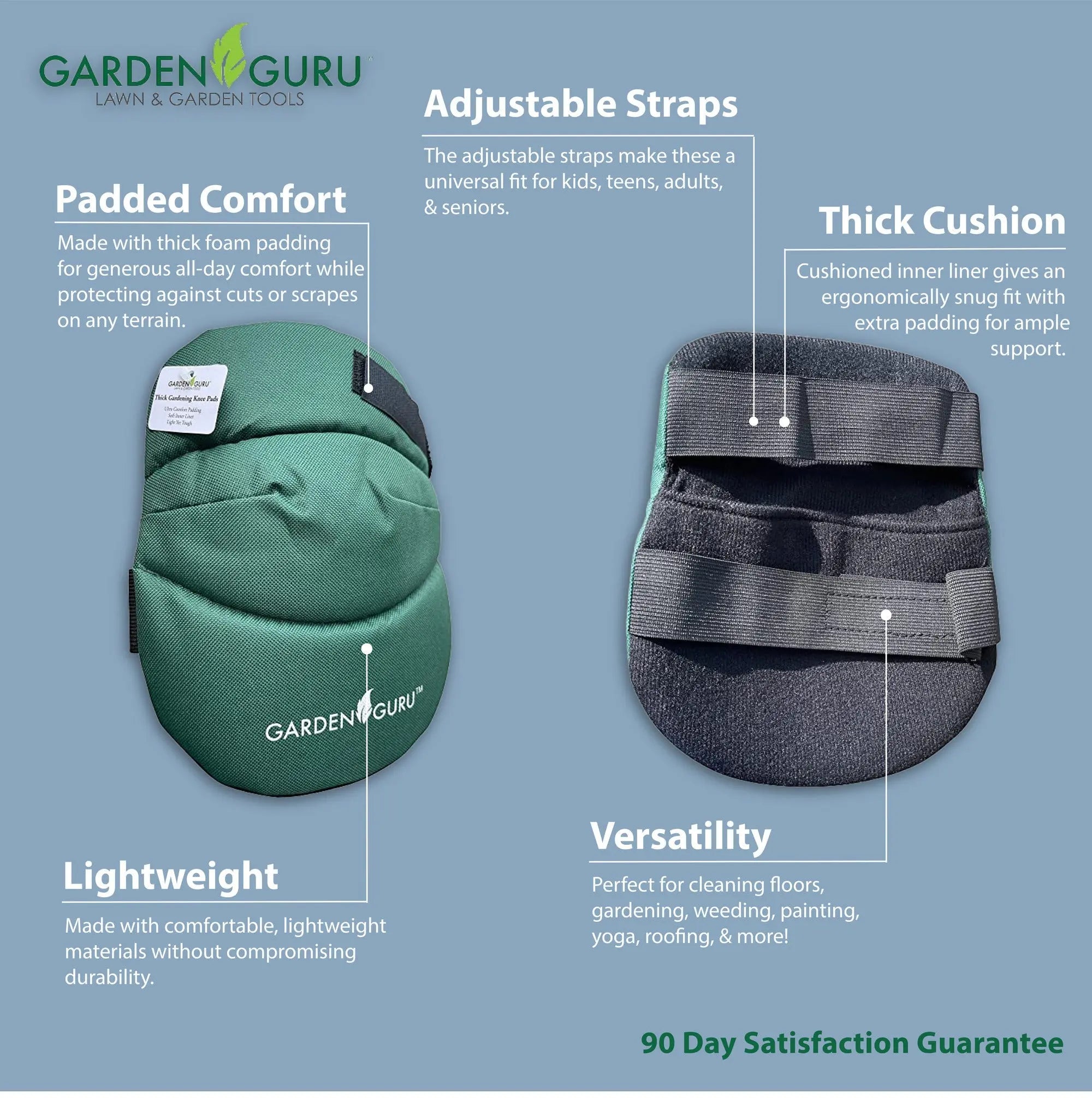 Extra Cushioned Gardening Kneepads Garden Guru