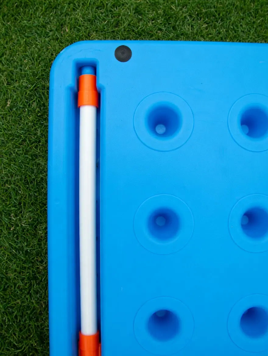 Sunneday Splash Pad for Kids | Oscillating Water Sprinkler | Backyard Summer Fun | Blue - Sunneday LLC