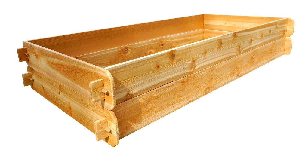 Timberlane Gardens Raised Garden Bed Kit Set (Two 3x6) Select Cedar Timberlane Gardens