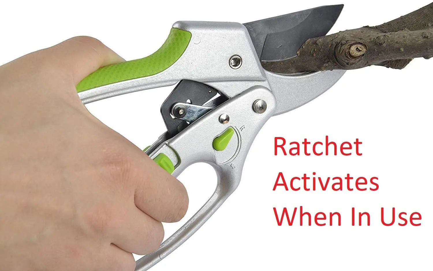 2-in-1 Garden Ratchet Pruning Shears Clippers Garden Guru