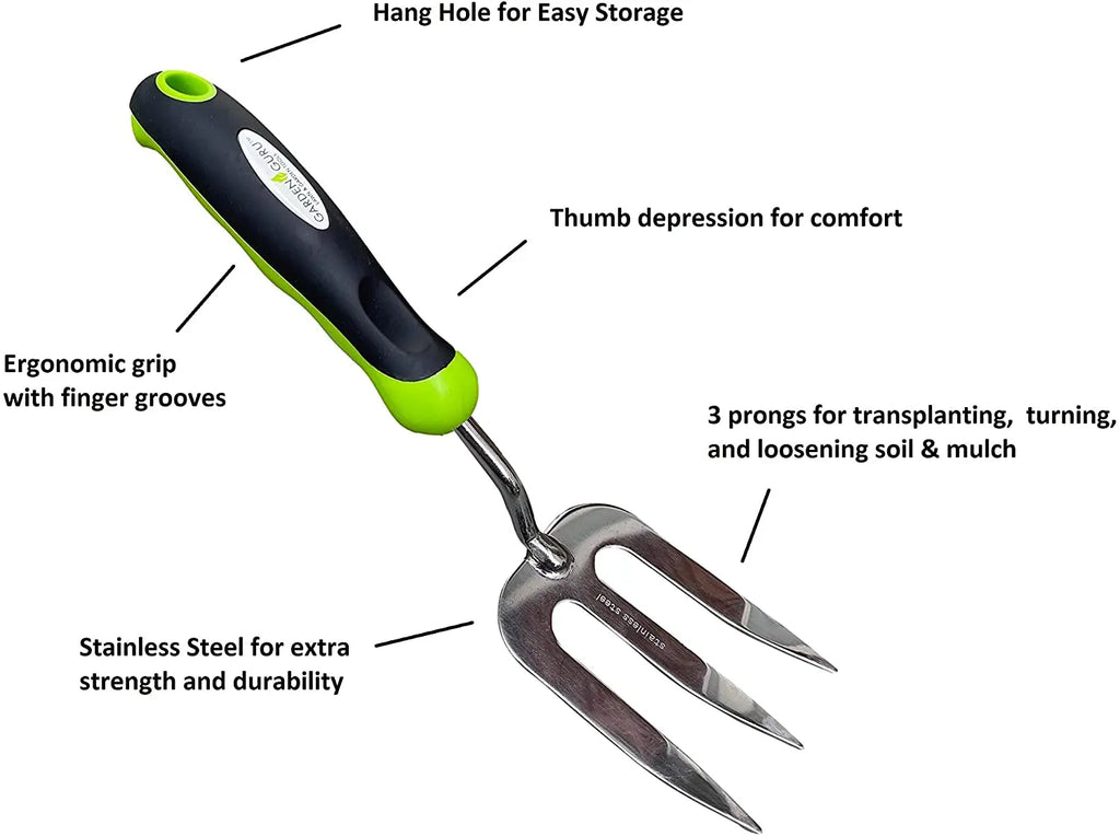Garden Hand Fork Weeder Tool Garden Guru