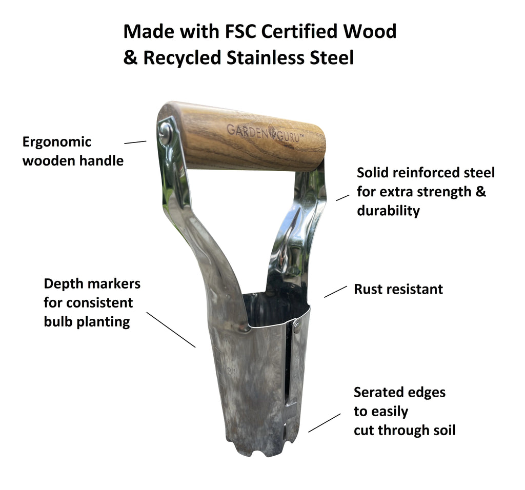 Stainless Steel Garden Bulb Planter Garden Guru
