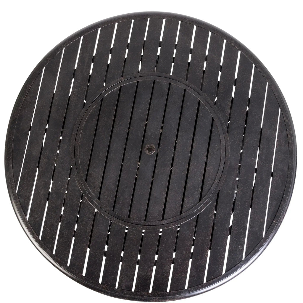 Grand Cooper 44" Round Aluminum Convertible Gas Fire Pit Table Fire Sense/Balkene Home