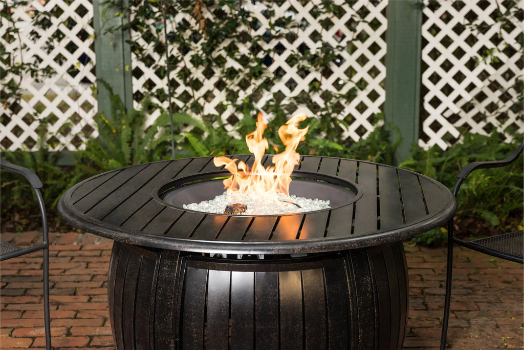 Grand Cooper 44" Round Aluminum Convertible Gas Fire Pit Table Fire Sense/Balkene Home