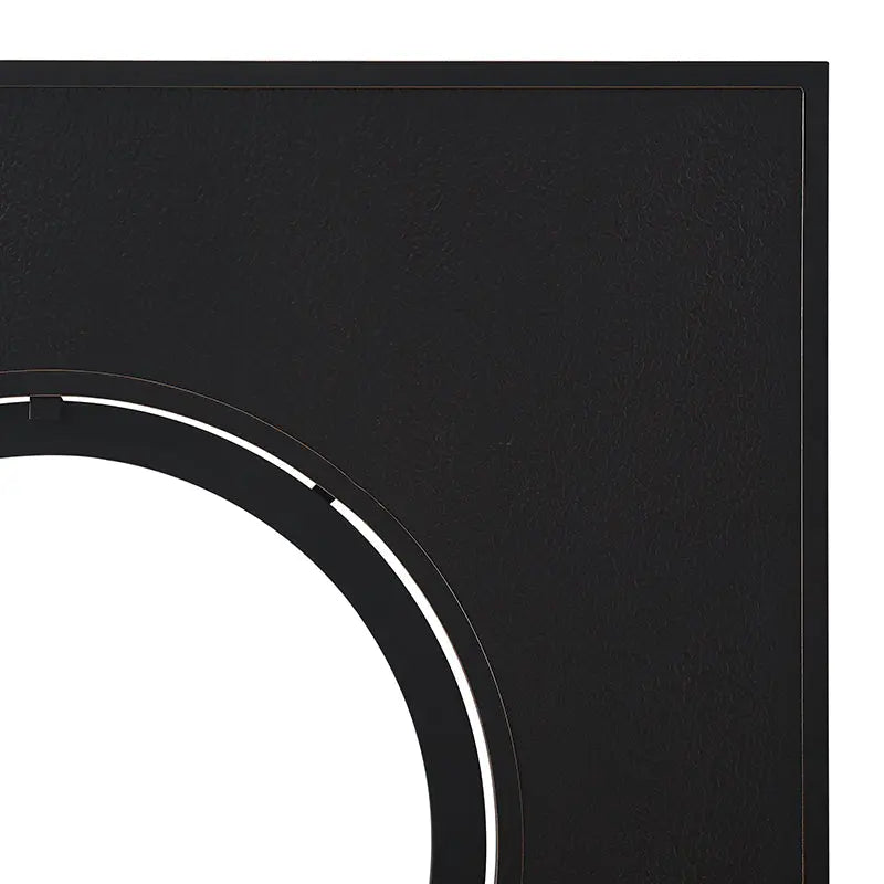 Henley 40" Round Aluminum Basketweave Convertible Gas Fire Pit Table Fire Sense/Balkene Home