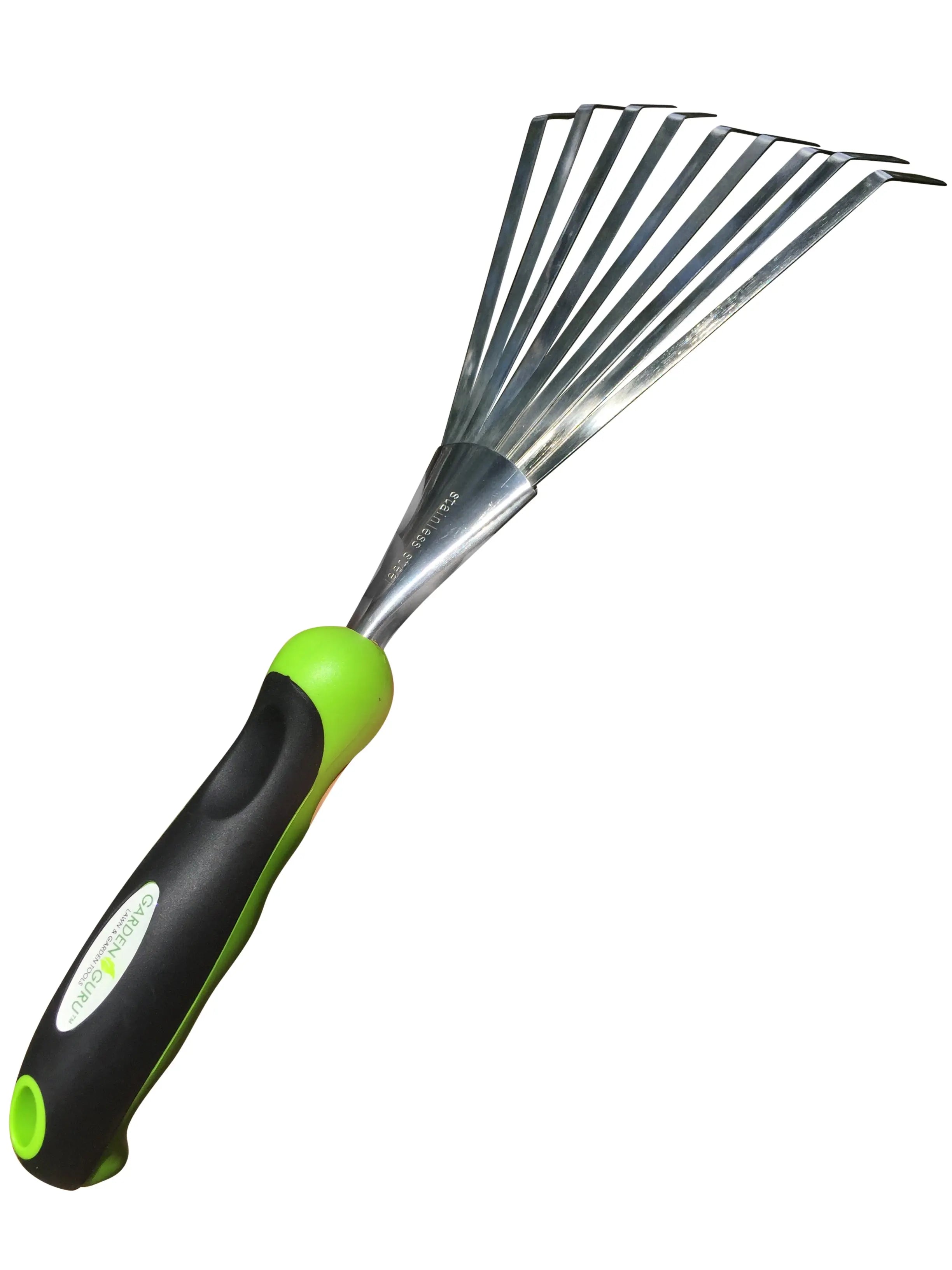 Stainless Steel Garden Hand Rake Tool Garden Guru