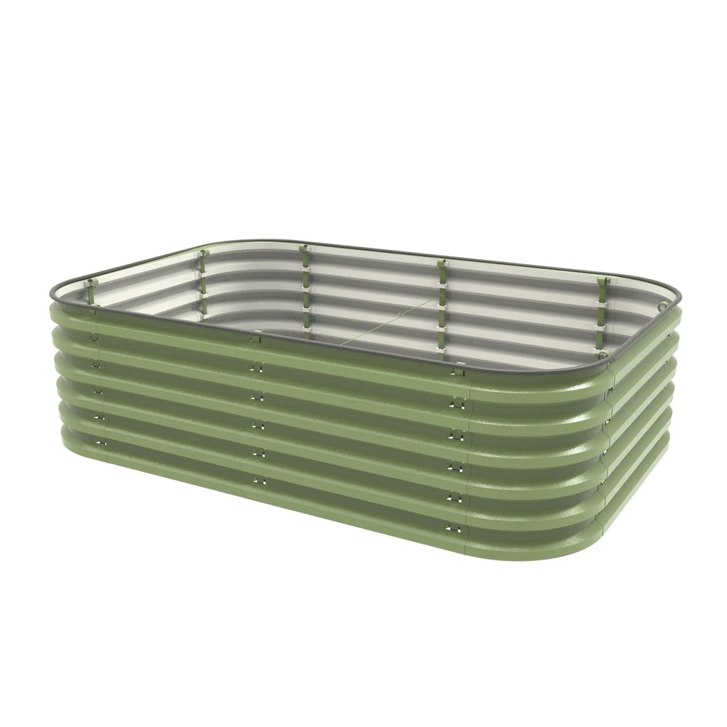 Gro-Rite "No Tools Needed" Premium Metal Raised Garden Bed Kit Gro-Rite Garden Global LLC