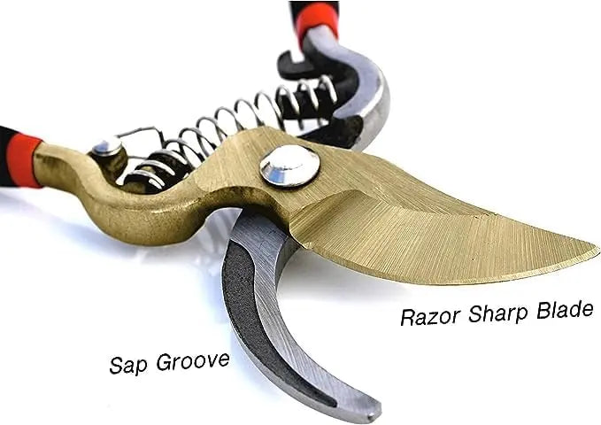 Titanium Bypass Garden Pruner Clippers Garden Guru