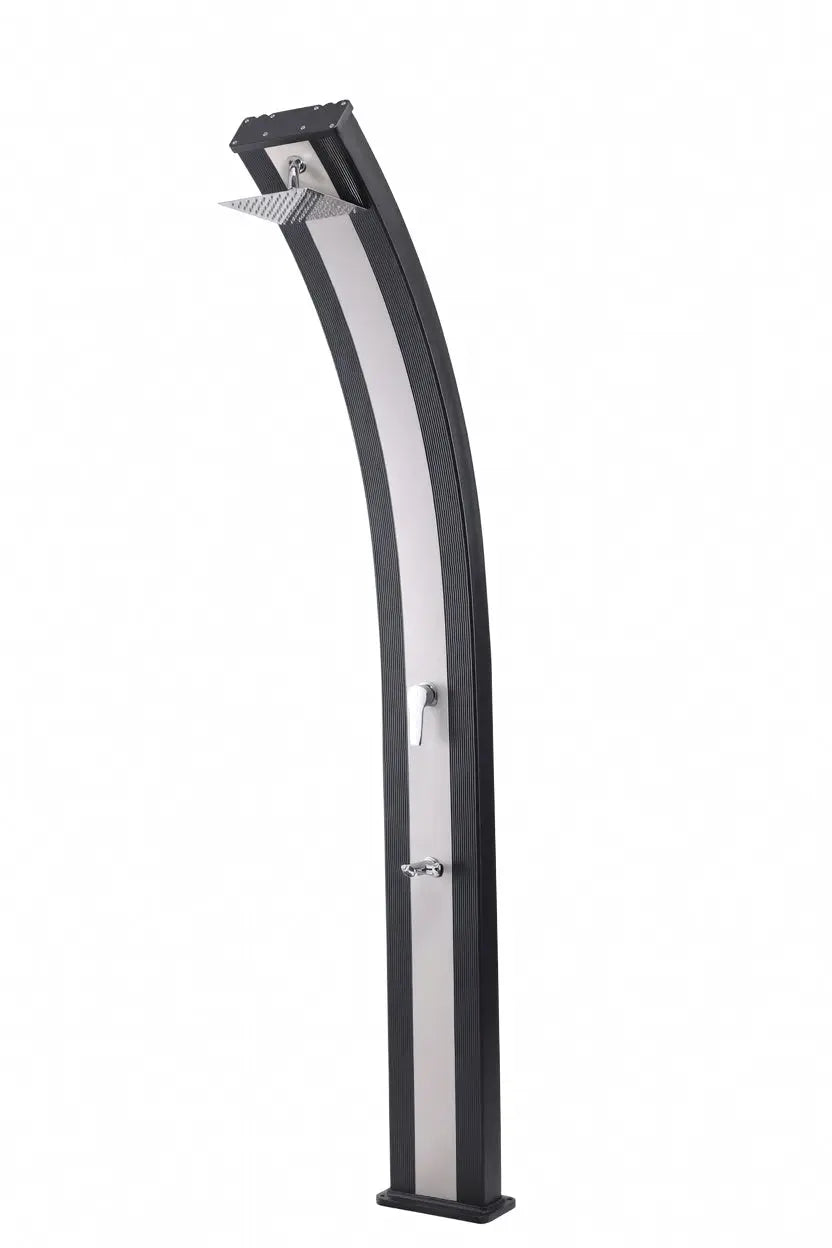 Sunneday Reno Aluminum Solar Shower | 9 Gallon | 87" Freestanding | Hot & Cold Control | Poolside & Backyard - Sunneday LLC