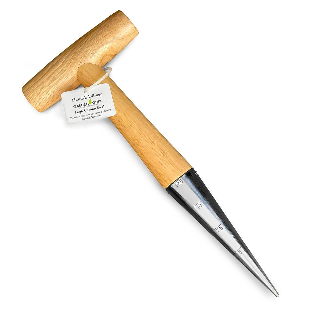 Steel Garden Dibber Planting Tool Garden Guru