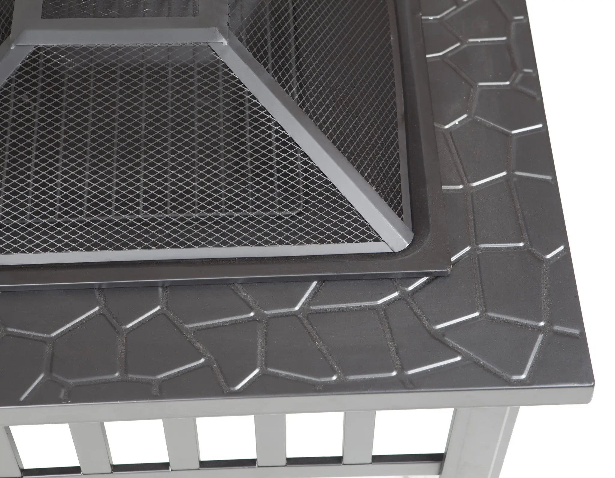 Stonemont Square Fire Pit Fire Sense/Balkene Home