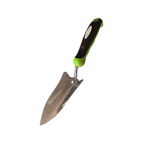 Stainless Steel 3pc Gardening Tool Set (Includes Trowel Transplanter Cultivator) Garden Guru