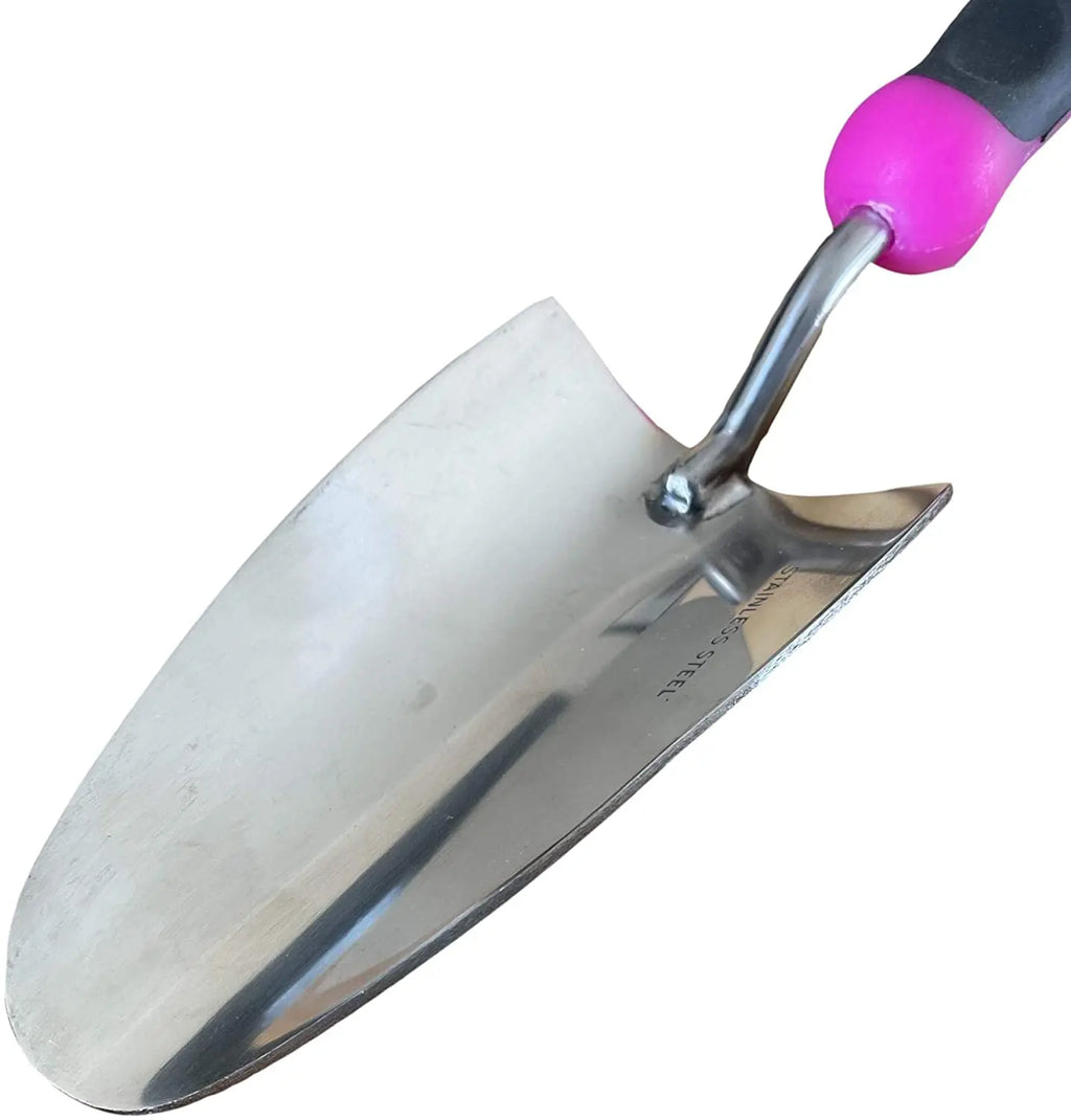 Stainless Steel Garden Trowel (Pink) Garden Guru