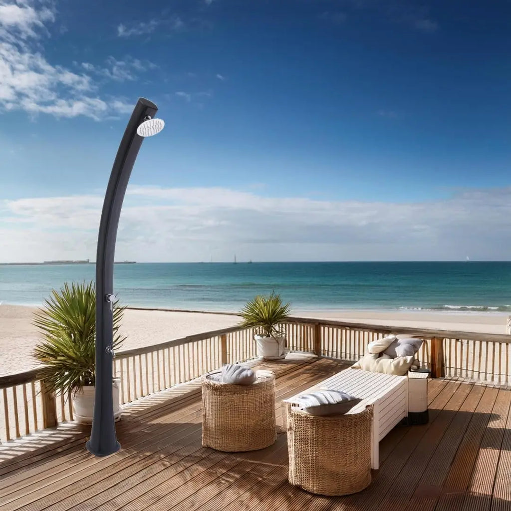 Sunneday Outdoor Solar Showers | Multiple Styles | Solar-Heated | Pool, Beach & Backyard - Sunneday LLC