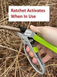 Ratchet Garden Pruning Shears Clippers Garden Guru