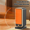 500W Portable Ceramic Space Heater with Safety Tip-Over Protection – Square Design DailySale