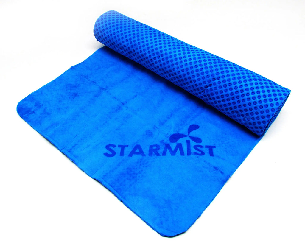 Sunneday Cooling Towel 32"x8" | Snap & Cool Instant Relief | Blue - Sunneday LLC