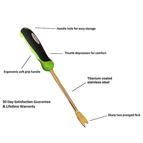 Titanium Dandelion Weeder Tool Garden Guru