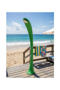Sunneday Leaf Solar Shower | 8 Gal | Outdoor Garden Shower | Green & Black | SS0930 - Sunneday LLC