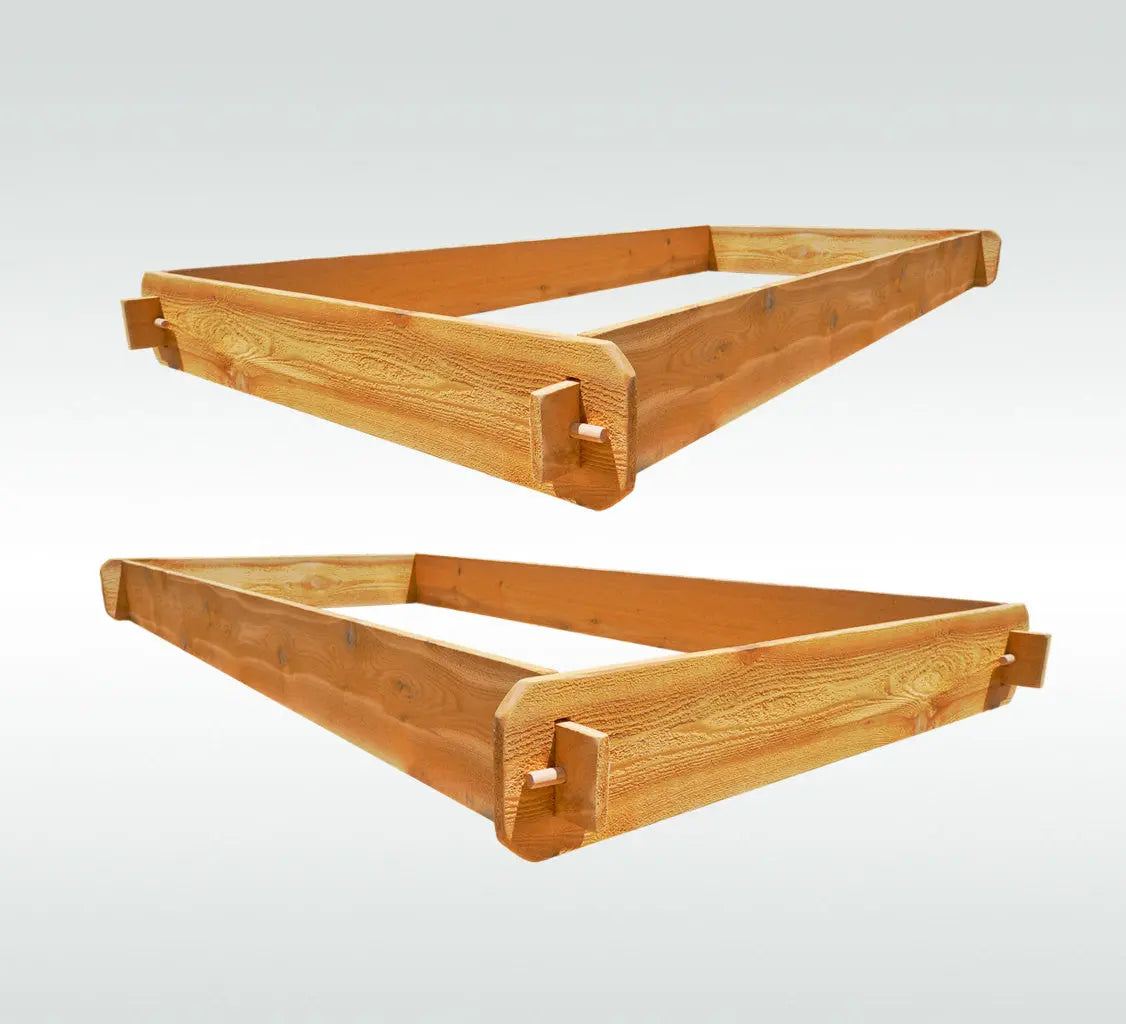 Timberlane Gardens Raised Garden Bed Kit Set (Two 3x6) Select Cedar Timberlane Gardens