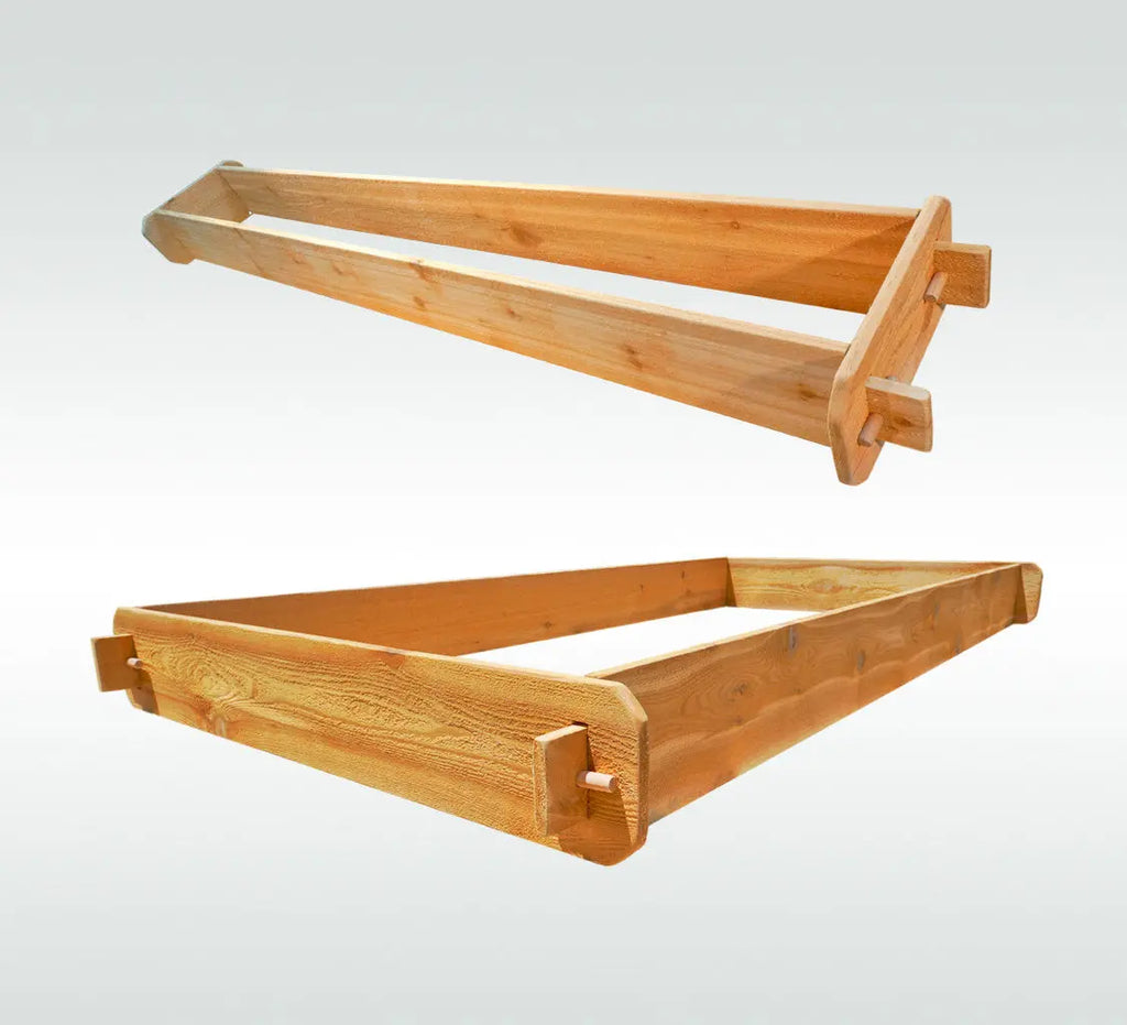 Timberlane Gardens Raised Garden Bed Kit 2 Tiered (1x6 3x6) Select Cedar Timberlane Gardens