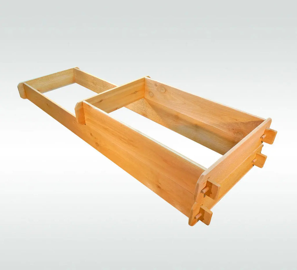 Timberlane Gardens Raised Garden Bed Kit 2 Tiered (2x3 2x6) Select Cedar Timberlane Gardens