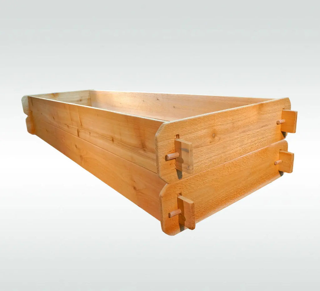 Timberlane Gardens Raised Garden Bed Kit Double Deep (Two 2x6) Select Cedar Timberlane Gardens