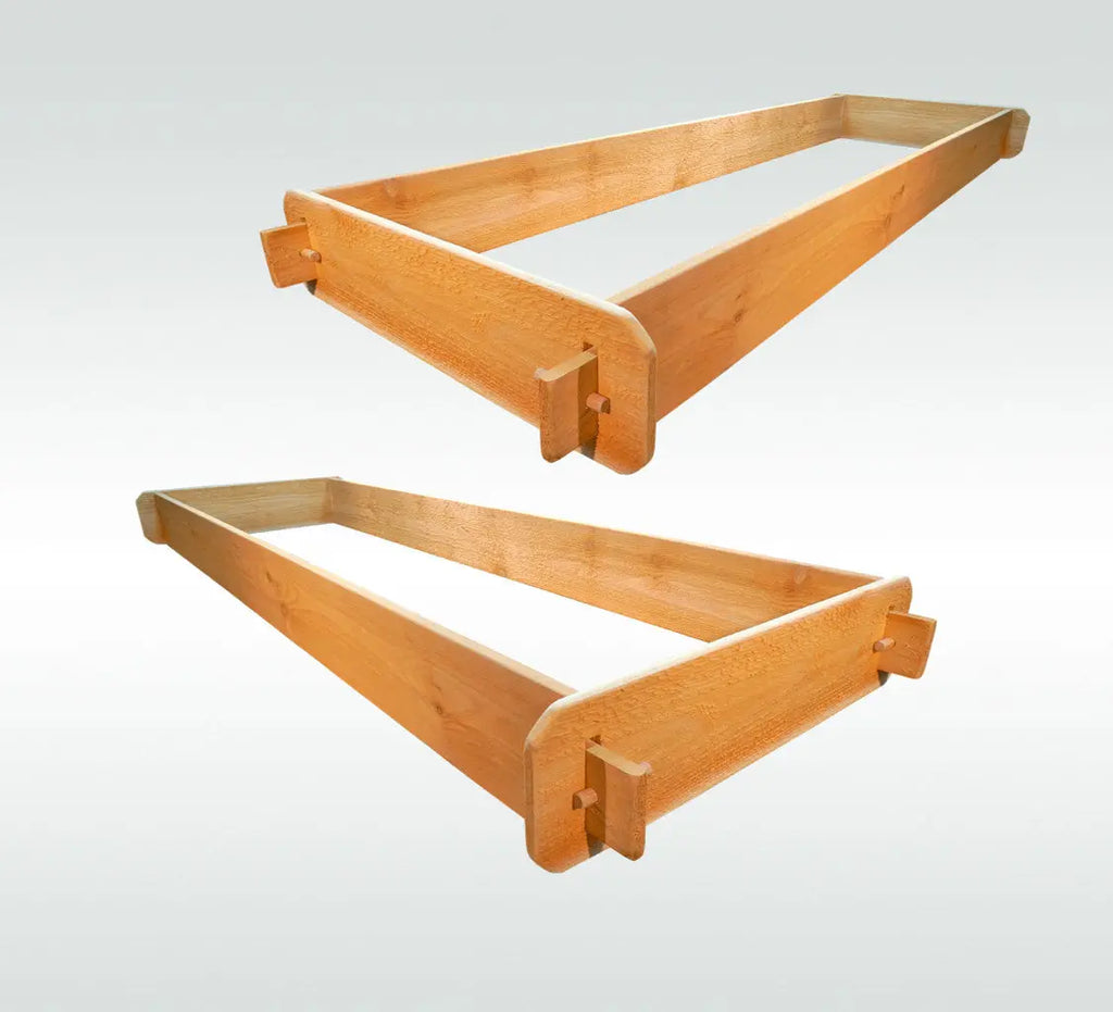 Timberlane Gardens Raised Garden Bed Kit Double Deep (Two 2x6) Select Cedar Timberlane Gardens