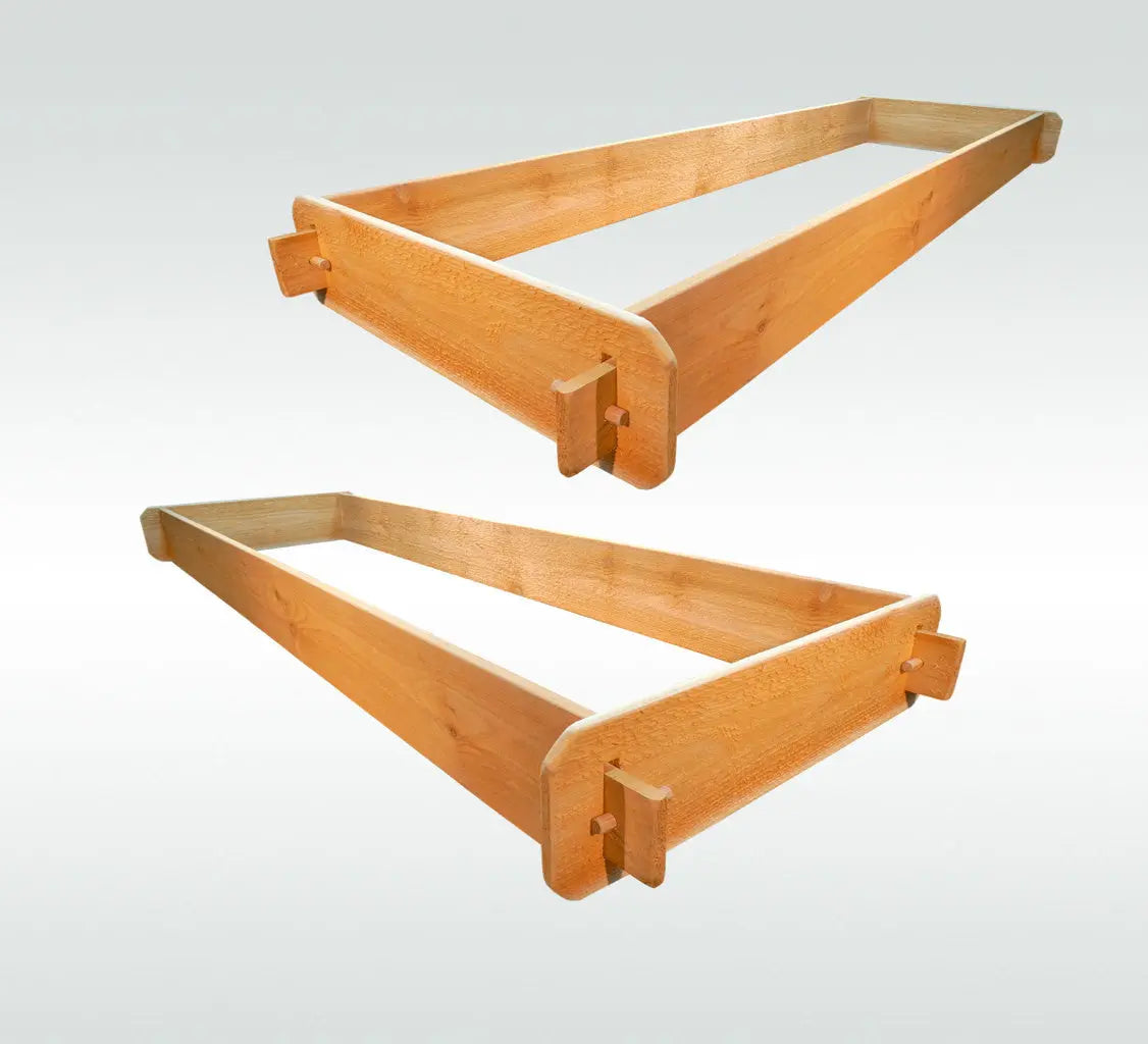 Timberlane Gardens Raised Garden Bed Kit Double Deep (Two 2x6) Select Cedar Timberlane Gardens