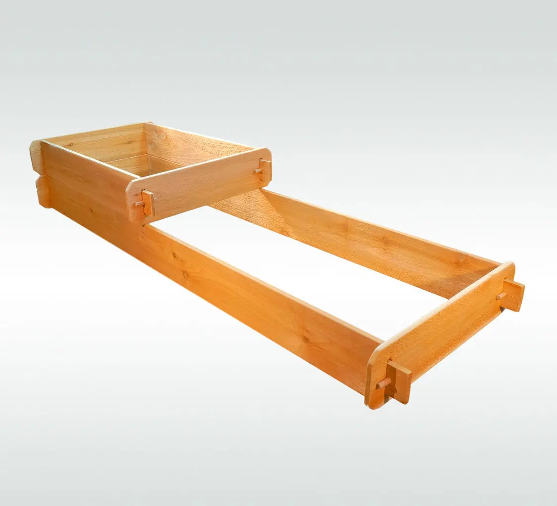 Timberlane Gardens Raised Garden Bed Kit 2 Tiered (2x3 2x6) Select Cedar Timberlane Gardens
