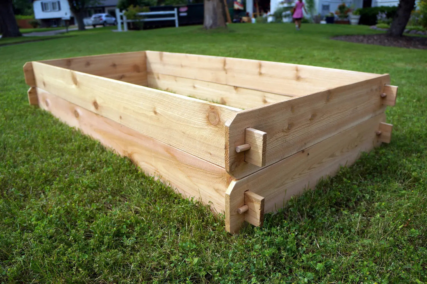 Timberlane Gardens Raised Garden Bed Kit Set (Two 3x6) Select Cedar Timberlane Gardens