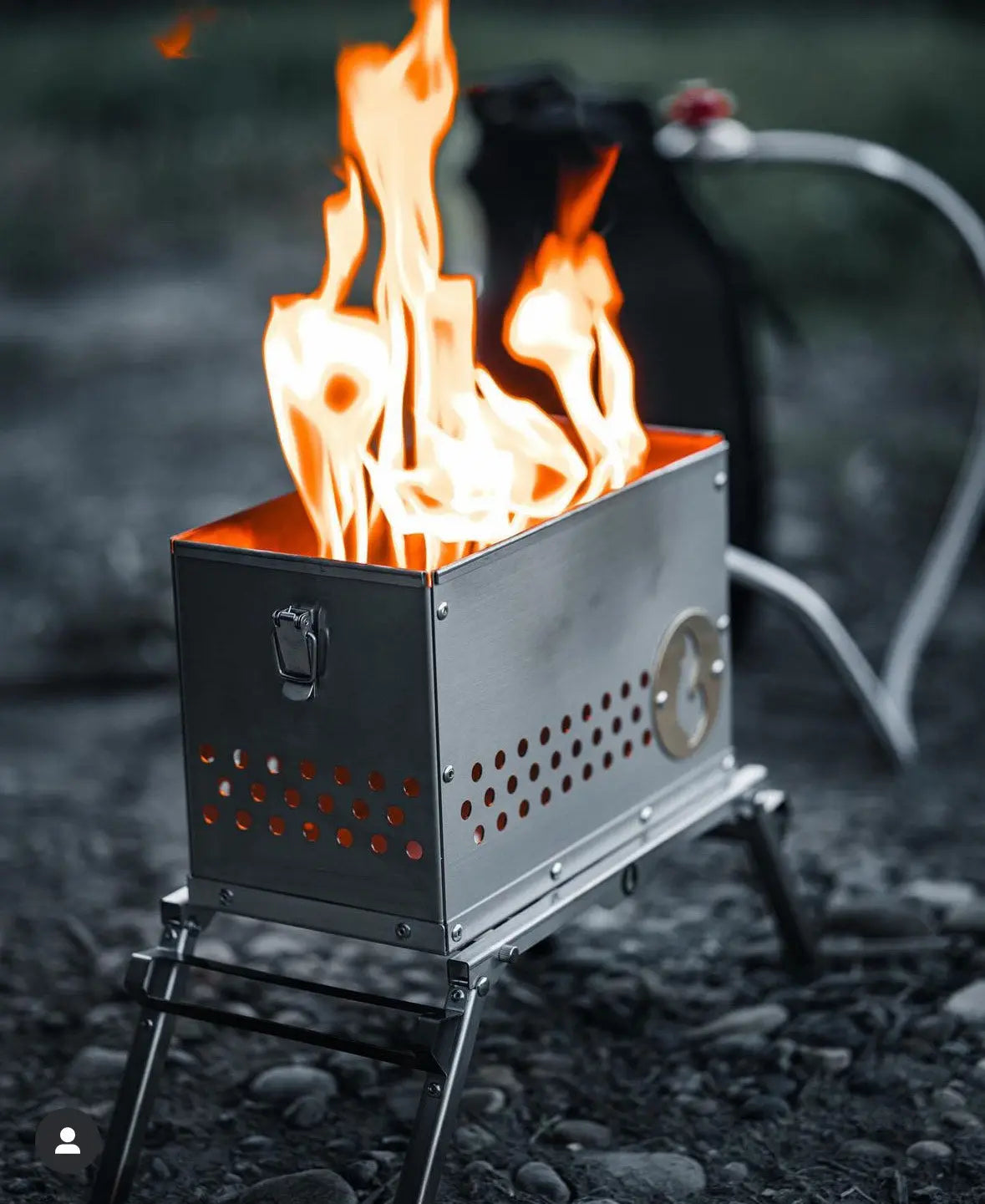 Hekla Combo: Stainless steel perfection to last a lifetime LavaBox Portable Campfire