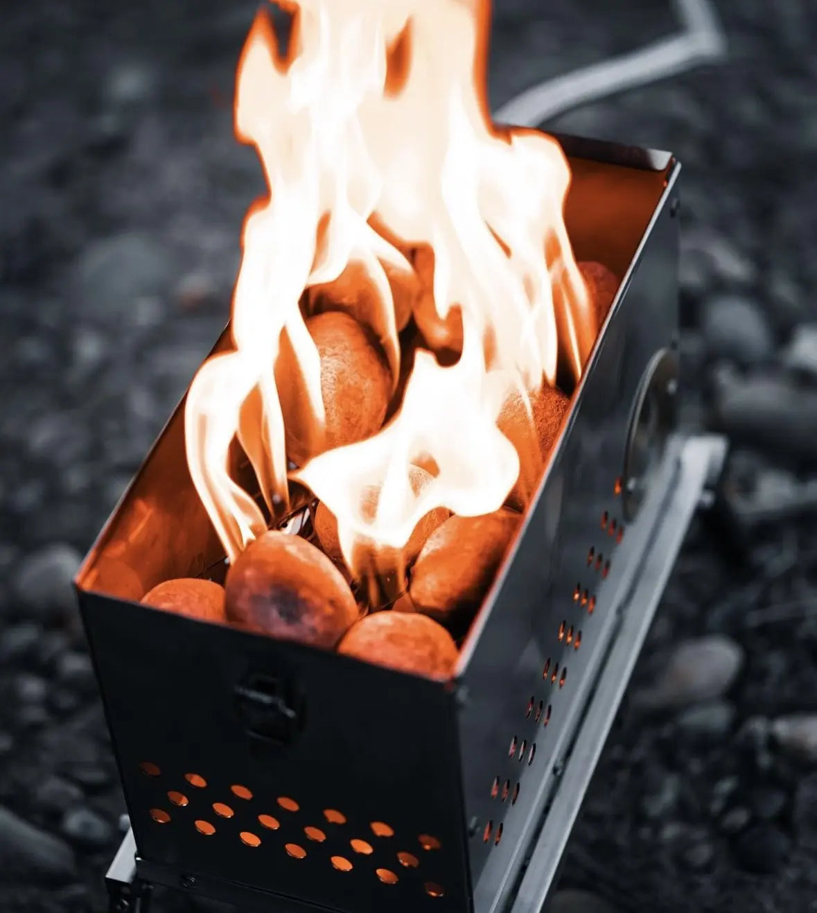 Hekla Combo: Stainless steel perfection to last a lifetime LavaBox Portable Campfire